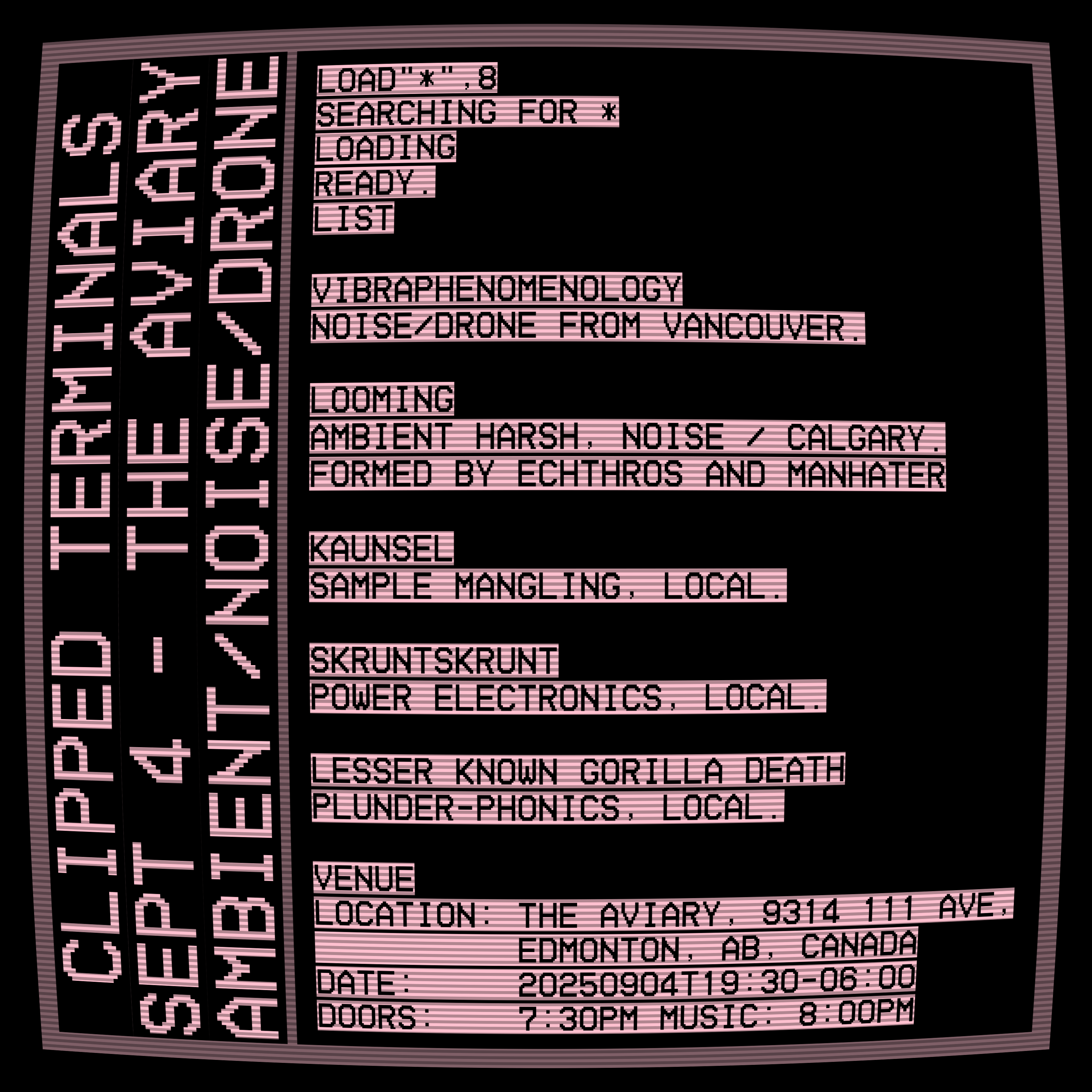 Poster for show
